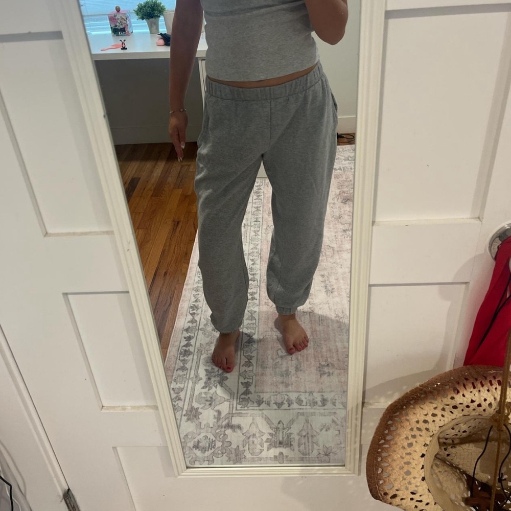 Brandy Melville Gray Track Pants